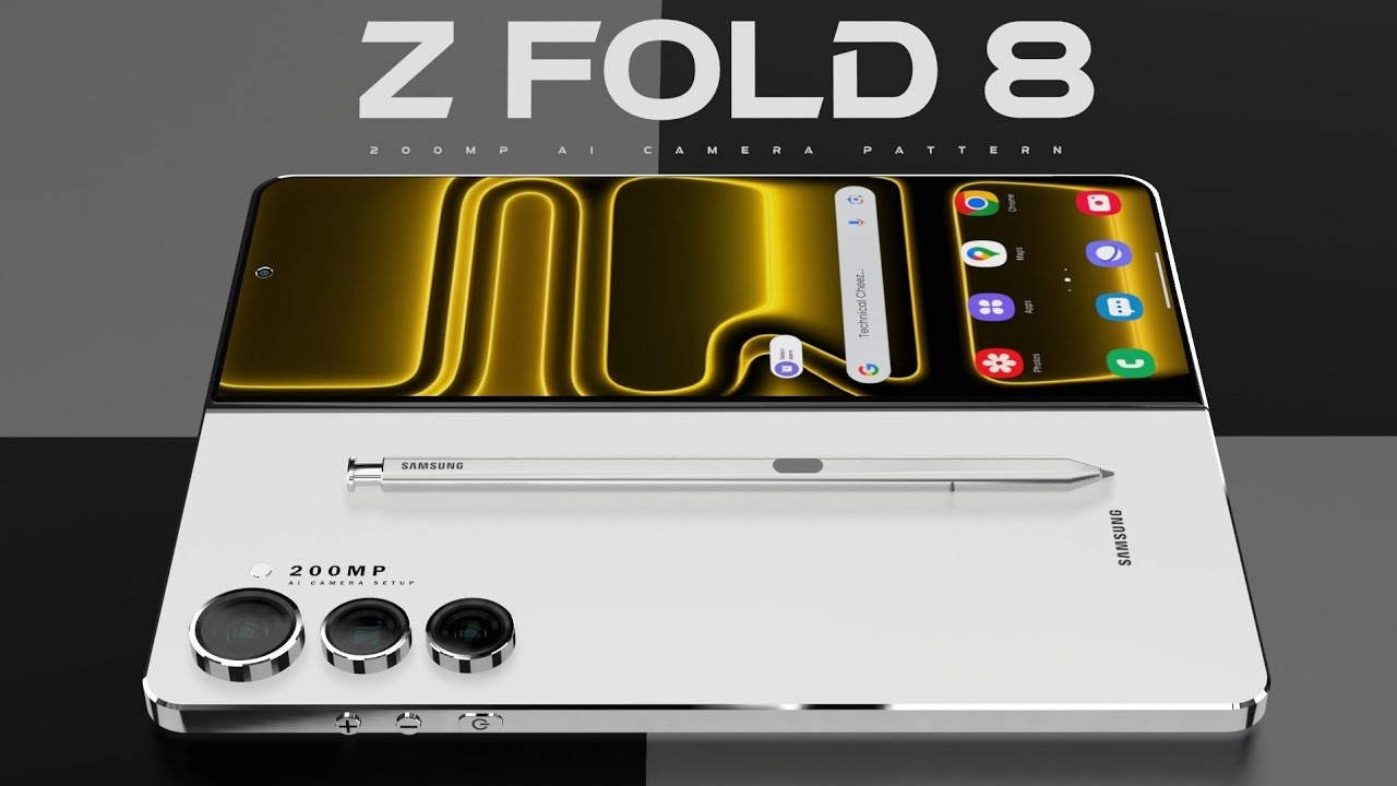 Samsung Galaxy Z Fold 8 — 5G, Snapdragon 8 Elite Gen 5, Cámara de 200MP y Almacenamiento de 1TB