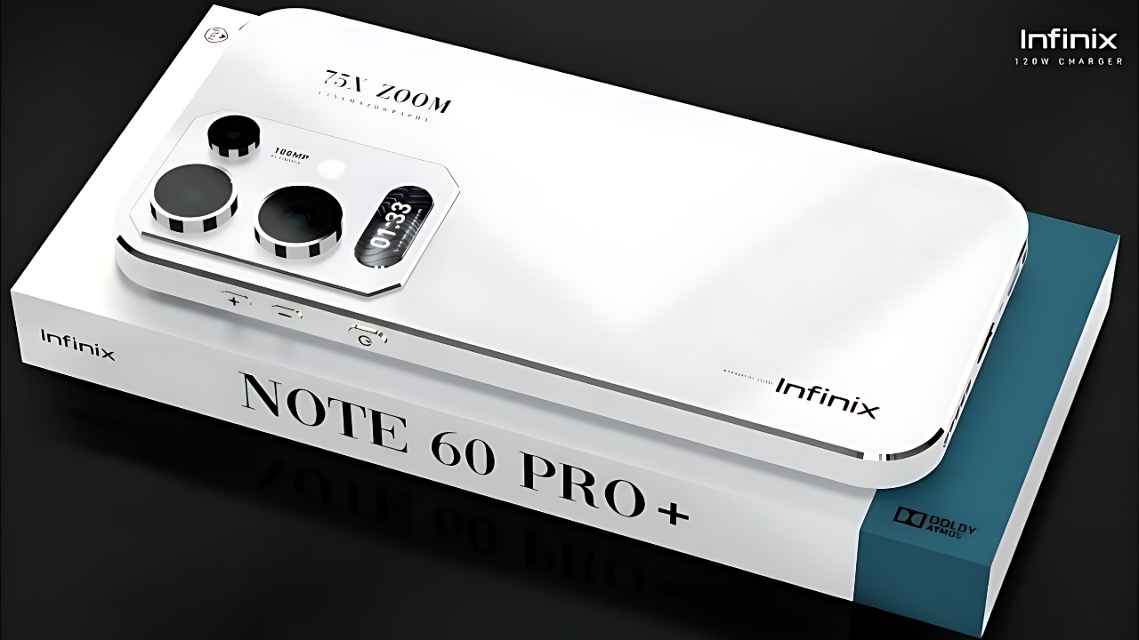 Infinix Note 60 Pro Plus 5G: potencia extrema que parece ilegal