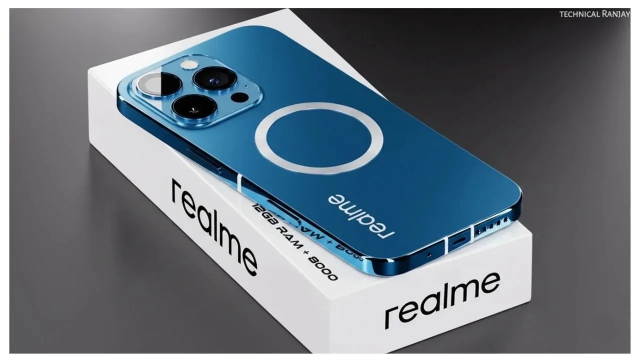 Realme 18 Pro Max: concepto de smartphone con cámara AI 300MP, animación CGI y diseño 3D