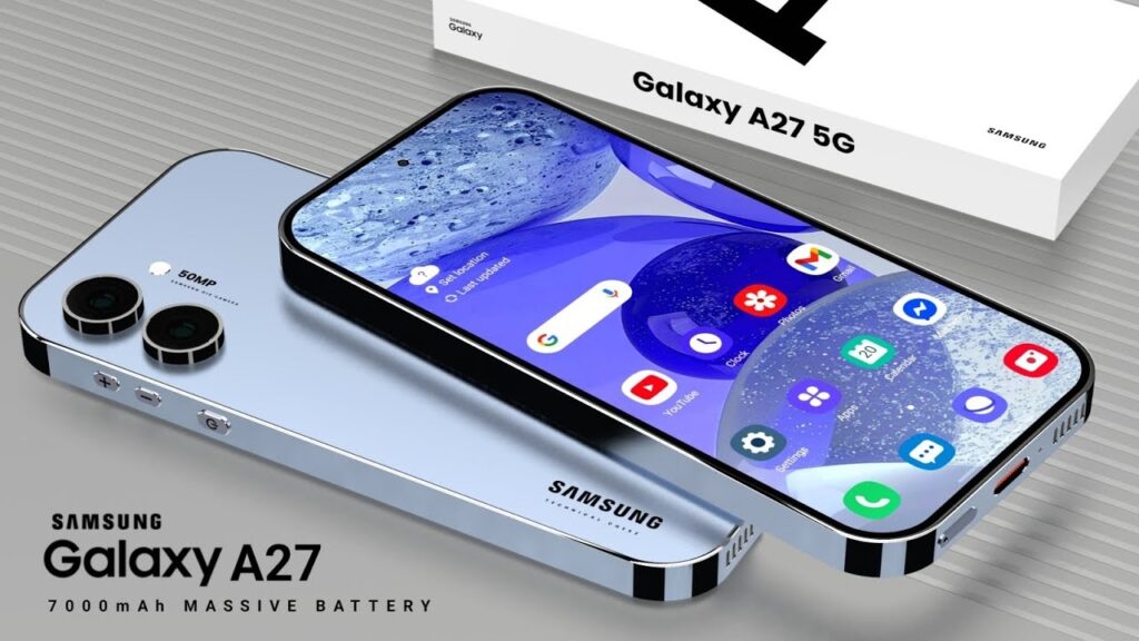 Samsung Galaxy A27: 5G, batería 7000mAh, Dimensity 7300e y cámara 50MP